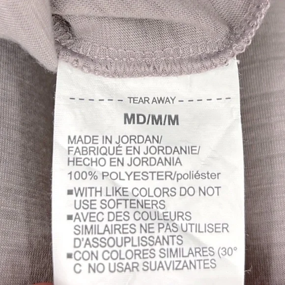 Under Armour Whisperlite Cropped Cover Up Women's Size Medium in Lavender Gray - Picture 5 of 7